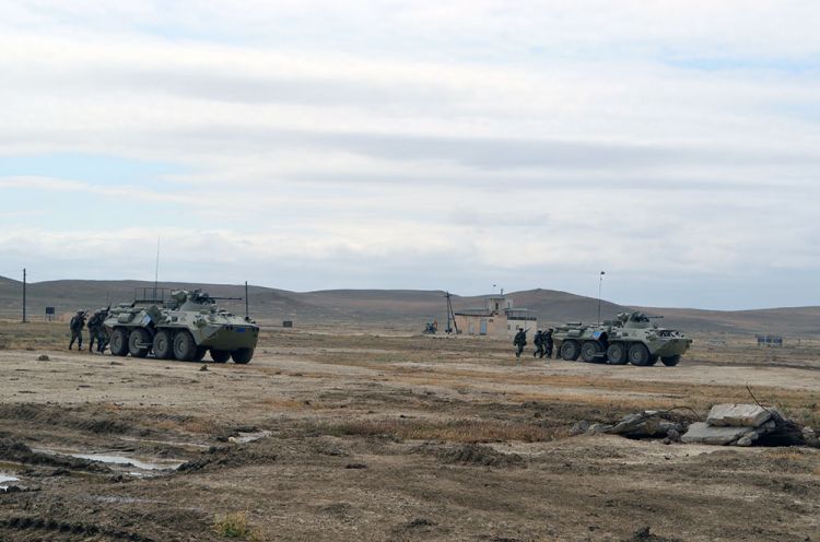 Азербайджанские военные приняли участие в учениях в рамках программы НАТО