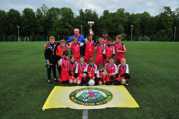 Тульская «Надежда» выиграла областной этап «Кожаного мяча» в младшей группе
