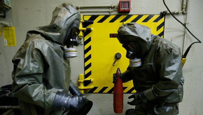 Россия уничтожила 99% запасов химического оружия