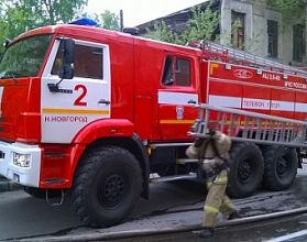 В Нижнем Новгороде вспыхнул Land Rover Freelander‍