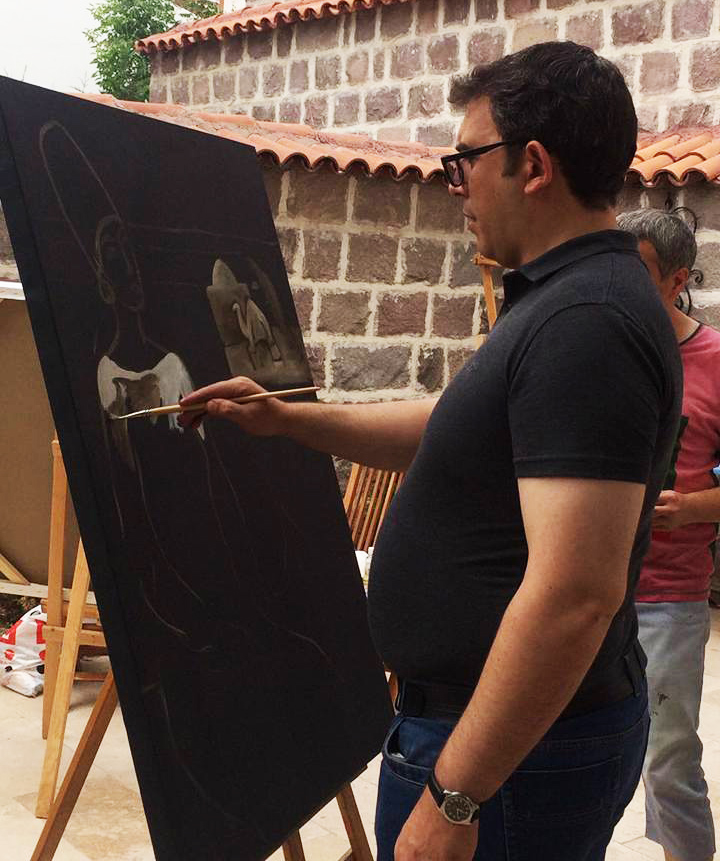 Азербайджанские художники приняли участие в Неделе искусства – ФОТО 
