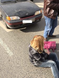 В Иваново водитель сбил девушку, после чего они вместе уехали