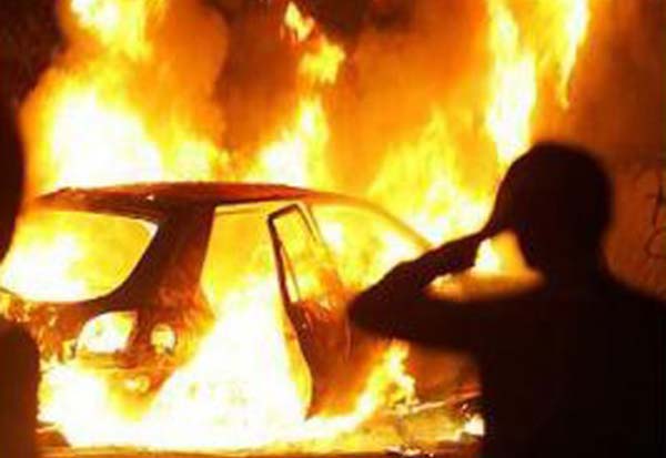 В ночь на 1 мая в Спасском районе сгорела машина